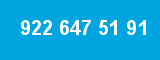922 647 51 91